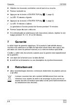 Preview for 24 page of Waeco AirCon Service OZ1000 Operating Manual