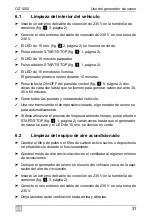 Preview for 31 page of Waeco AirCon Service OZ1000 Operating Manual