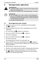 Preview for 46 page of Waeco AirCon Service OZ1000 Operating Manual