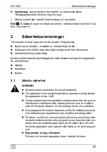 Preview for 57 page of Waeco AirCon Service OZ1000 Operating Manual