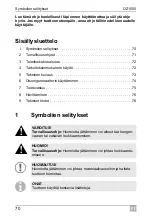 Preview for 70 page of Waeco AirCon Service OZ1000 Operating Manual