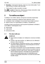 Preview for 71 page of Waeco AirCon Service OZ1000 Operating Manual