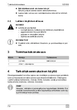 Preview for 72 page of Waeco AirCon Service OZ1000 Operating Manual