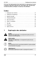 Preview for 77 page of Waeco AirCon Service OZ1000 Operating Manual