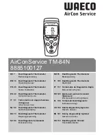 Waeco AirConService TM-84N Operating Manual preview