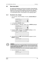 Preview for 25 page of Waeco AirConServiceCenter ASC 3500 G LE Operating Manual