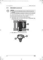 Preview for 62 page of Waeco AirConServiceCenter BMW5500G RPA Operating Manual