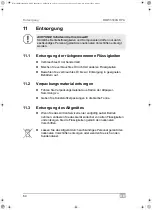 Preview for 64 page of Waeco AirConServiceCenter BMW5500G RPA Operating Manual