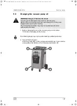 Preview for 127 page of Waeco AirConServiceCenter BMW5500G RPA Operating Manual