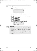 Preview for 267 page of Waeco AirConServiceCenter BMW5500G RPA Operating Manual