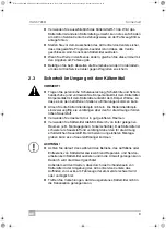 Preview for 9 page of Waeco AirConServiceCenter VAS 6746B Operating Manual