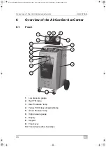 Preview for 78 page of Waeco AirConServiceCenter VAS 6746B Operating Manual