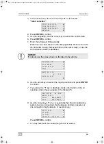 Preview for 89 page of Waeco AirConServiceCenter VAS 6746B Operating Manual