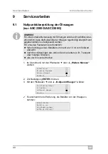 Preview for 40 page of Waeco ASC2300G Operating Manual