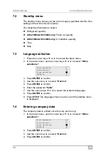 Preview for 72 page of Waeco ASC2300G Operating Manual