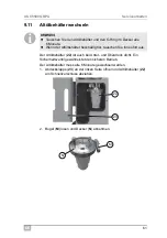 Preview for 61 page of Waeco ASC5500G RPA Operating Manual