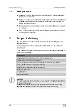 Preview for 78 page of Waeco ASC5500G RPA Operating Manual