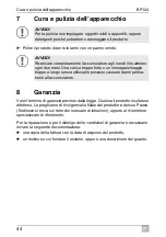 Preview for 44 page of Waeco BatteryPack BP 124 Operating Manual