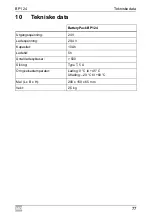 Preview for 77 page of Waeco BatteryPack BP 124 Operating Manual