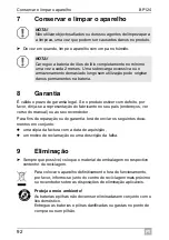 Preview for 92 page of Waeco BatteryPack BP 124 Operating Manual