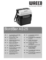 Waeco BordBar AS25 Operating Manual preview