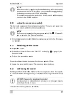 Preview for 31 page of Waeco Bordbar CDF-11 Operating Manual