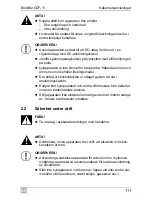 Preview for 111 page of Waeco Bordbar CDF-11 Operating Manual