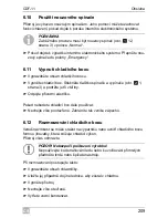 Preview for 209 page of Waeco Bordbar CDF-11 Operating Manual