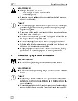 Preview for 215 page of Waeco Bordbar CDF-11 Operating Manual