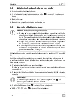 Preview for 220 page of Waeco Bordbar CDF-11 Operating Manual