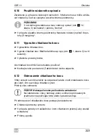 Preview for 223 page of Waeco Bordbar CDF-11 Operating Manual