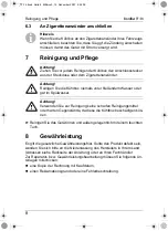 Предварительный просмотр 8 страницы Waeco BordBar TF-14 Instruction Manual