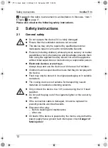 Предварительный просмотр 12 страницы Waeco BordBar TF-14 Instruction Manual