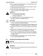 Предварительный просмотр 6 страницы Waeco BordBar TF08 Operating Manual