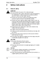 Preview for 16 page of Waeco BordBar TF08 Operating Manual