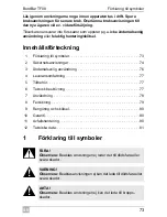 Preview for 73 page of Waeco BordBar TF08 Operating Manual