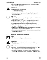 Preview for 84 page of Waeco BordBar TF08 Operating Manual