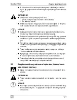 Preview for 121 page of Waeco BordBar TF08 Operating Manual