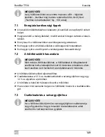 Preview for 149 page of Waeco BordBar TF08 Operating Manual