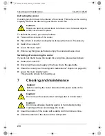 Предварительный просмотр 26 страницы Waeco CA-45 Instruction Manual