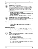 Preview for 25 page of Waeco CDF-35 Instruction Manual