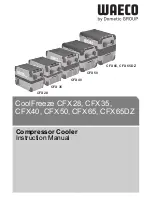 Waeco CFX40 Instruction Manual preview