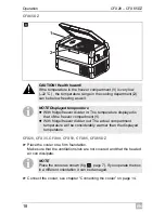 Предварительный просмотр 18 страницы Waeco CFX40 Instruction Manual