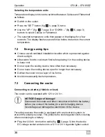 Preview for 36 page of Waeco CFX40 Operating Manual