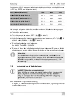 Preview for 144 page of Waeco CFX40 Operating Manual