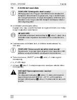 Preview for 331 page of Waeco CFX40 Operating Manual