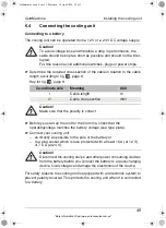 Предварительный просмотр 22 страницы Waeco ColdMachine 54 Operating Manual