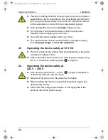 Предварительный просмотр 20 страницы Waeco CombiCool CAB-40 Operating Manual