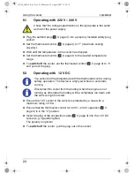 Предварительный просмотр 24 страницы Waeco CombiCool CAB-40 Operating Manual