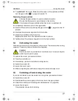 Предварительный просмотр 27 страницы Waeco CombiCool CAB-40 Operating Manual